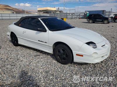 Czwarte zdjęcie samochodu z boku: 2000 PONTIAC SUNFIRE GT VIN:4G2JB32T3YB200218 - miniatura