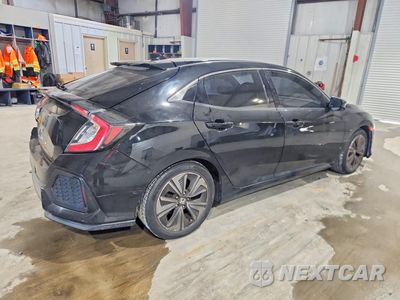 Trzecie zdjęcie samochodu z tyłu: 2017 HONDA CIVIC EX VIN:SHHFK7H68HU425337 - miniatura