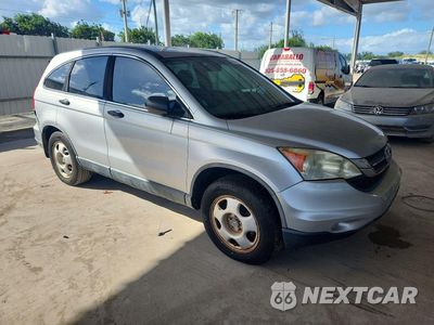 Czwarte zdjęcie samochodu z boku: 2010 HONDA CR-V LX VIN:5J6RE3H33AL021394 - miniatura