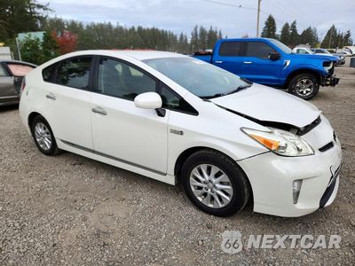 Czwarte zdjęcie samochodu z boku: 2012 TOYOTA PRIUS PLUG-IN HYBRID BASE VIN:JTDKN3DP0C3025373 - miniatura