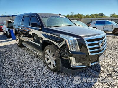Czwarte zdjęcie samochodu z boku: 2015 CADILLAC ESCALADE ESV LUXURY VIN:1GYS3HKJ9FR257595 - miniatura