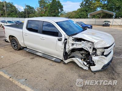 Czwarte zdjęcie samochodu z boku: 2019 CHEVROLET SILVERADO C1500 RST VIN:1GCPWDED0KZ183849 - miniatura