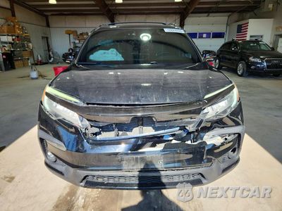 Piąte zdjęcie samochodu w środku: 2021 HONDA PILOT BLACK VIN:5FNYF6H73MB072100 - miniatura