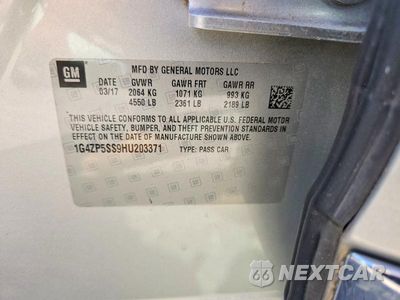 Zdjęcie 12 z 12 samochodu: 2017 BUICK LACROSSE ESSENCE VIN:1G4ZP5SS9HU203371 - miniatura