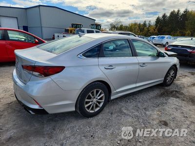 Trzecie zdjęcie samochodu z tyłu: 2018 HYUNDAI SONATA ECO VIN:5NPE24AA6JH722320 - miniatura