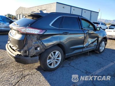 Trzecie zdjęcie samochodu z tyłu: 2015 FORD EDGE SEL VIN:2FMTK4J87FBB48796 - miniatura