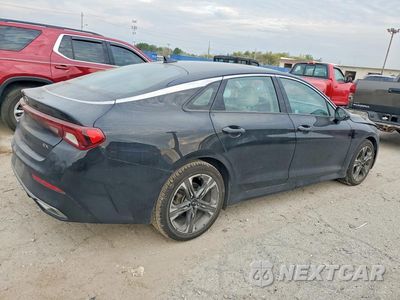 Trzecie zdjęcie samochodu z tyłu: 2021 KIA K5 EX VIN:5XXG34J28MG070217 - miniatura