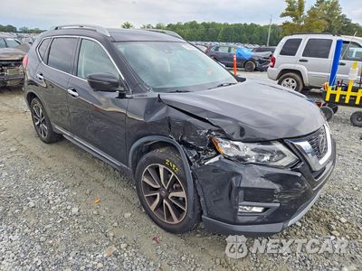 Czwarte zdjęcie samochodu z boku: 2019 NISSAN ROGUE SL VIN:5N1AT2MT1KC763766 - miniatura