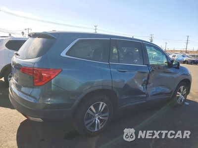Trzecie zdjęcie samochodu z tyłu: 2018 HONDA PILOT EX VIN:5FNYF5H3XJB000216 - miniatura