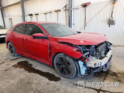 Czwarte zdjęcie samochodu z boku: 2017 HONDA CIVIC EX VIN:SHHFK7H50HU225737 - miniatura