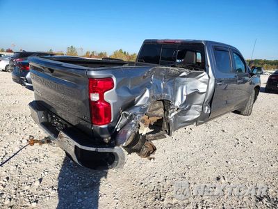 Trzecie zdjęcie samochodu z tyłu: 2019 CHEVROLET SILVERADO K1500 LT VIN:1GCUYDED4KZ275348 - miniatura