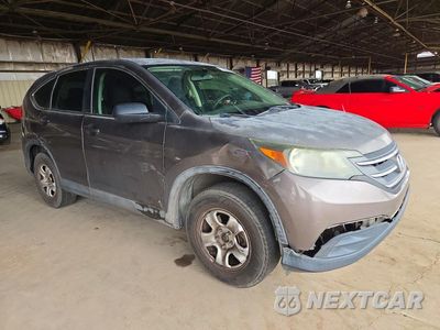 Czwarte zdjęcie samochodu z boku: 2012 HONDA CR-V LX VIN:5J6RM3H37CL025678 - miniatura