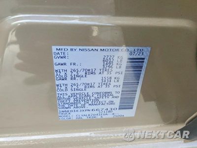 Zdjęcie 13 z 13 samochodu: 2023 NISSAN FRONTIER PRO-X VIN:1N6ED1EJXPN667430 - miniatura