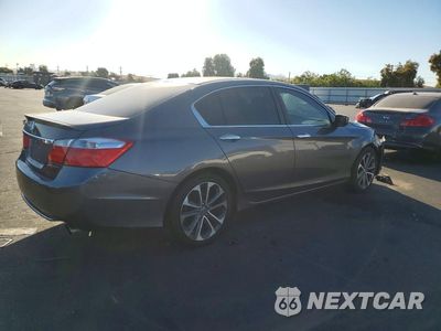 Trzecie zdjęcie samochodu z tyłu: 2015 HONDA ACCORD SPORT VIN:1HGCR2F56FA039181 - miniatura