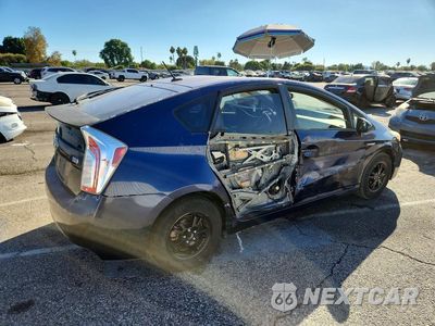 Trzecie zdjęcie samochodu z tyłu: 2013 TOYOTA PRIUS FOUR VIN:JTDKN3DUXD1677243 - miniatura