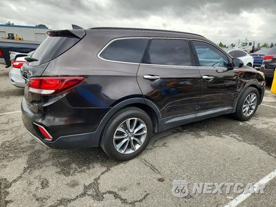 Trzecie zdjęcie samochodu z tyłu: 2017 HYUNDAI SANTA FE SE VIN:KM8SM4HF9HU165672 - miniatura
