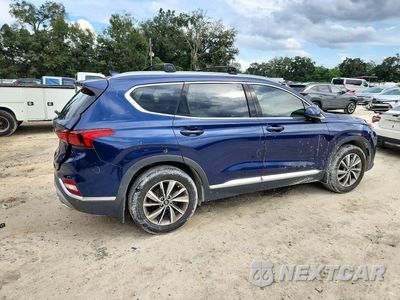 Trzecie zdjęcie samochodu z tyłu: 2020 HYUNDAI SANTA FE SEL VIN:5NMS33AD1LH172562 - miniatura