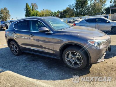 Czwarte zdjęcie samochodu z boku: 2018 ALFA ROMEO STELVIO VIN:ZASFAKAN0J7B68847 - miniatura