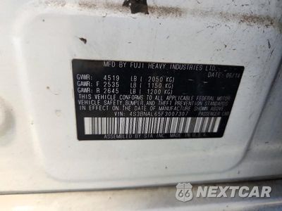 Zdjęcie 12 z 12 samochodu: 2015 SUBARU LEGACY 2.5I LIMITED VIN:4S3BNAL65F3007307 - miniatura