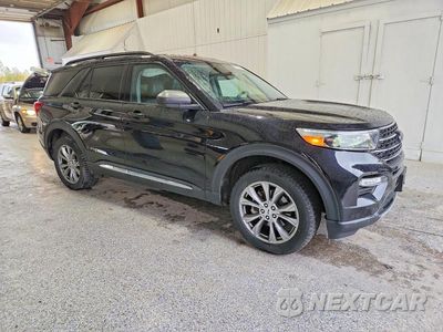 Czwarte zdjęcie samochodu z boku: 2023 FORD EXPLORER XLT VIN:1FMSK8DH5PGB07219 - miniatura