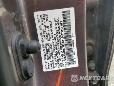 Zdjęcie 13 z 13 samochodu: 2012 HONDA CR-V EXL VIN:5J6RM4H7XCL011444 - miniatura