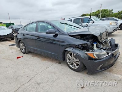 Czwarte zdjęcie samochodu z boku: 2017 HYUNDAI ELANTRA VALUE EDITION VIN:KMHD84LF6HU261179 - miniatura