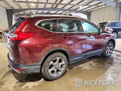 Trzecie zdjęcie samochodu z tyłu: 2018 HONDA CR-V EXL VIN:7FARW2H85JE026354 - miniatura