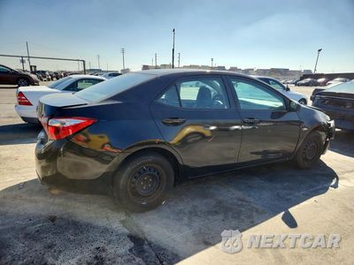 Trzecie zdjęcie samochodu z tyłu: 2014 TOYOTA COROLLA L VIN:5YFBURHE6EP109917 - miniatura
