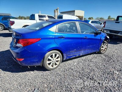 Trzecie zdjęcie samochodu z tyłu: 2012 HYUNDAI ACCENT GLS VIN:KMHCU4AE6CU181293 - miniatura