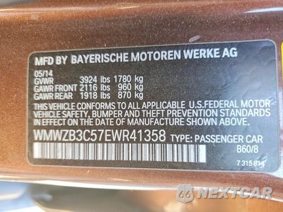 Zdjęcie 13 z 13 samochodu: 2014 MINI COOPER COUNTRYMAN VIN:WMWZB3C57EWR41358 - miniatura
