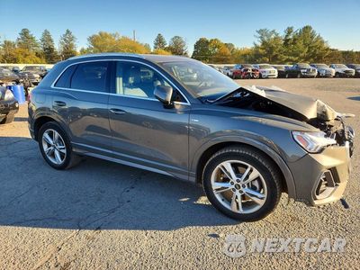 Czwarte zdjęcie samochodu z boku: 2024 AUDI Q3 PREMIUM S LINE 45 VIN:WA1DECF36R1153456 - miniatura