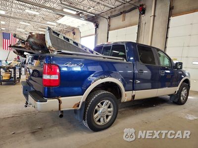 Trzecie zdjęcie samochodu z tyłu: 2007 FORD F150 SUPERCREW VIN:1FTPW14V17FB17215 - miniatura