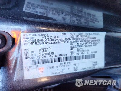 Zdjęcie 12 z 12 samochodu: 2016 FORD FOCUS SE VIN:1FADP3F25GL357731 - miniatura