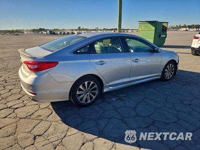 Trzecie zdjęcie samochodu z tyłu: 2015 HYUNDAI SONATA SPORT VIN:5NPE34AF0FH041666 - miniatura