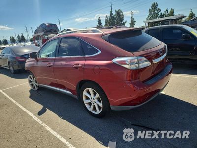 Drugie zdjęcie samochodu z przodu: 2012 LEXUS RX 350 VIN:2T2ZK1BA9CC074584 - miniatura