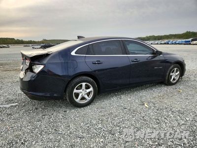 Trzecie zdjęcie samochodu z tyłu: 2018 CHEVROLET MALIBU LS VIN:1G1ZB5ST2JF104163 - miniatura