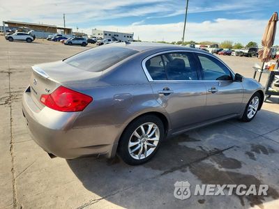 Trzecie zdjęcie samochodu z tyłu: 2009 INFINITI G37 SEDAN BASE VIN:JNKCV61E09M302842 - miniatura