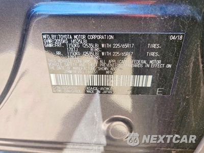 Zdjęcie 13 z 13 samochodu: 2018 TOYOTA RAV4 XLE VIN:JTMWFREV9JJ186151 - miniatura
