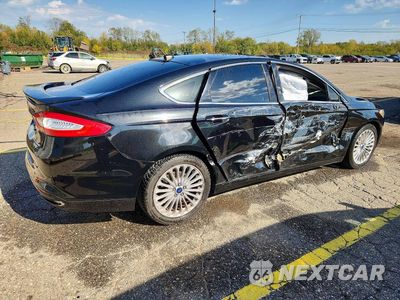 Trzecie zdjęcie samochodu z tyłu: 2014 FORD FUSION TITANIUM VIN:3FA6P0K93ER396391 - miniatura