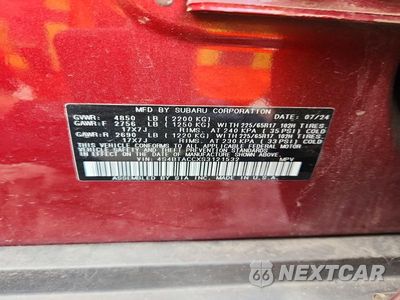 Zdjęcie 13 z 13 samochodu: 2025 SUBARU OUTBACK PREMIUM VIN:4S4BTACCXS3121532 - miniatura