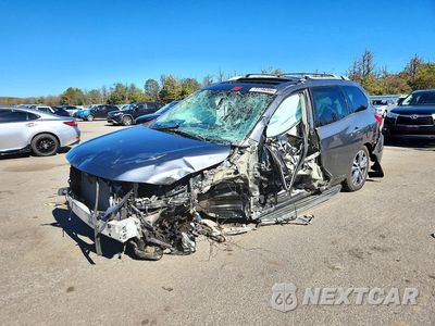 2019 NISSAN PATHFINDER PLATINUM 5N1DR2MMXKC628385 - główne zdjęcie licytacji z USA - miniatura