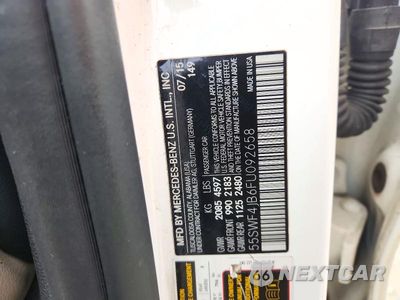 Zdjęcie 12 z 12 samochodu: 2015 MERCEDES-BENZ C 300 VIN:55SWF4JB6FU092658 - miniatura