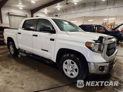 Czwarte zdjęcie samochodu z boku: 2021 TOYOTA TUNDRA SR5 VIN:5TFDY5F1XMX984407 - miniatura