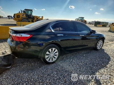 Trzecie zdjęcie samochodu z tyłu: 2014 HONDA ACCORD EXL VIN:1HGCR3F85EA026727 - miniatura
