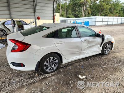 Trzecie zdjęcie samochodu z tyłu: 2017 HONDA CIVIC EX VIN:19XFC2F7XHE029588 - miniatura