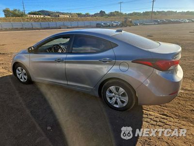 Drugie zdjęcie samochodu z przodu: 2016 HYUNDAI ELANTRA SE VIN:5NPDH4AE1GH711764 - miniatura