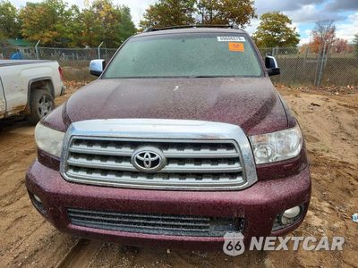 Piąte zdjęcie samochodu w środku: 2010 TOYOTA SEQUOIA PLATINUM VIN:5TDDW5G11AS026357 - miniatura