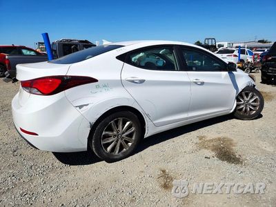 Trzecie zdjęcie samochodu z tyłu: 2014 HYUNDAI ELANTRA SE VIN:5NPDH4AE5EH479974 - miniatura