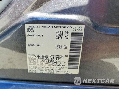 Zdjęcie 13 z 13 samochodu: 2021 NISSAN ALTIMA SR VIN:1N4BL4CV0MN344697 - miniatura