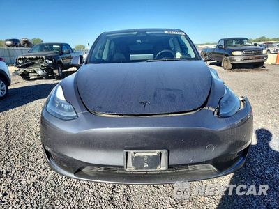 Piąte zdjęcie samochodu w środku: 2021 TESLA MODEL Y VIN:5YJYGDEE5MF200938 - miniatura